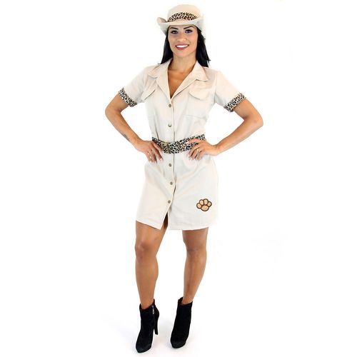 Fantasia Safari Adulto e Infantil Feminino - Heat Girls