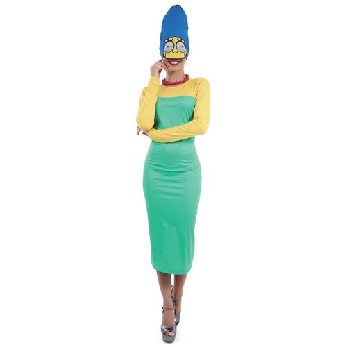Fantasia Marge Simpson Adulto e Infantil - Os Simpsons - Original