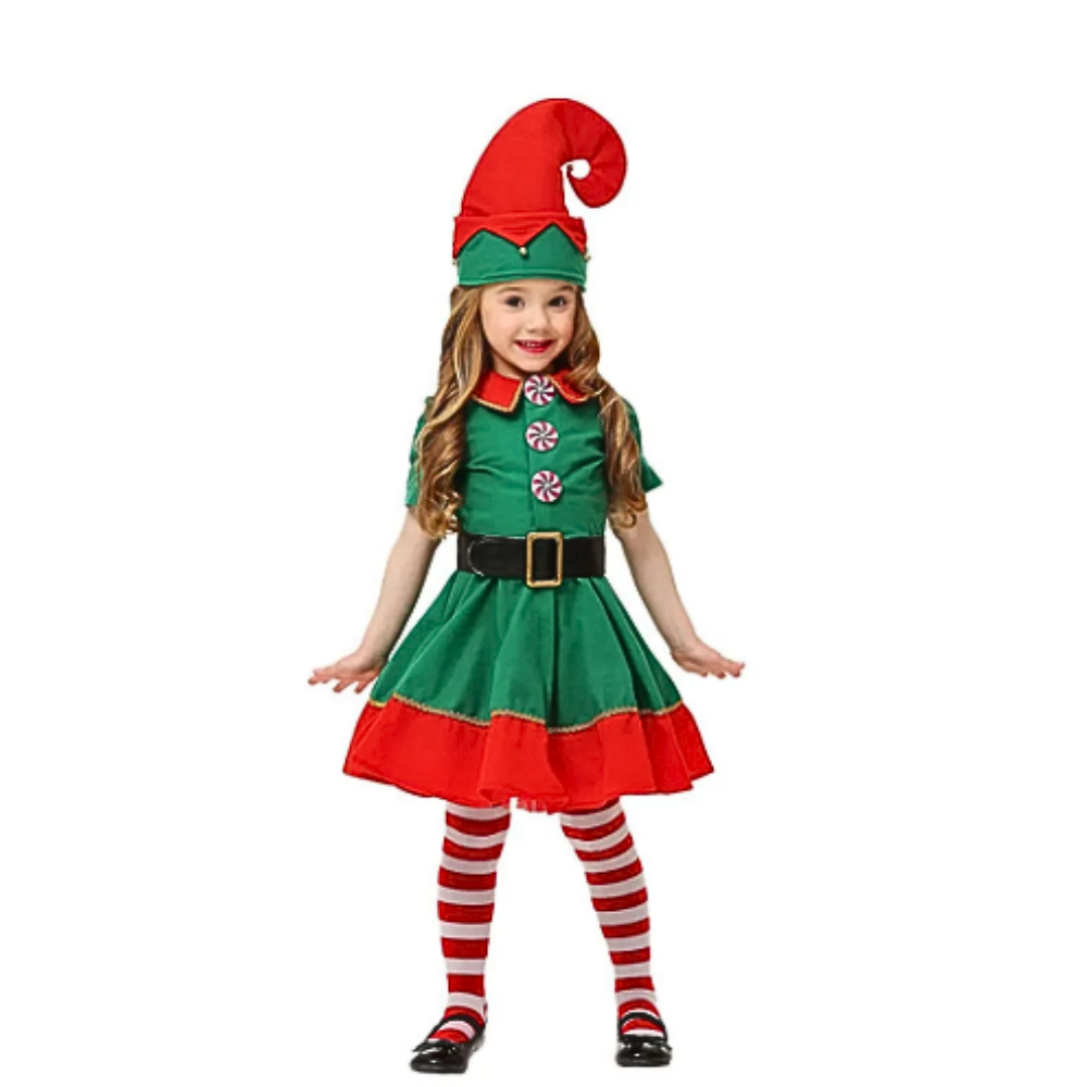 Fantasia Natal Infantil e Adulto
