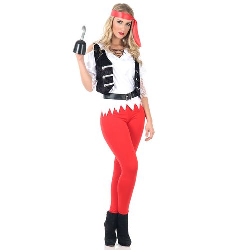 Fantasia Pirata Black Adulto e Infantil - Heat Girls