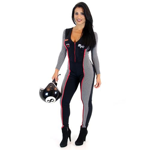 Fantasia Race Girl Adulto e Infantil - Heat Girls