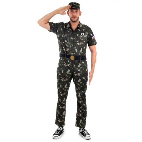 Fantasia Soldado Militar Adulto e Infantil - Profissões