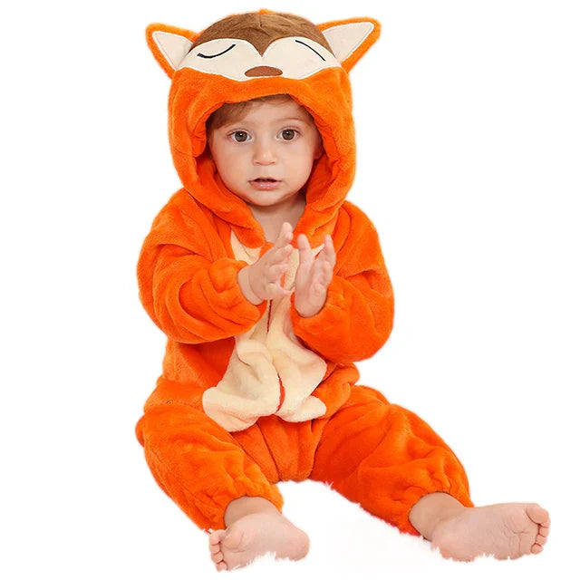 Pijama Raposa Infantil e Adulto