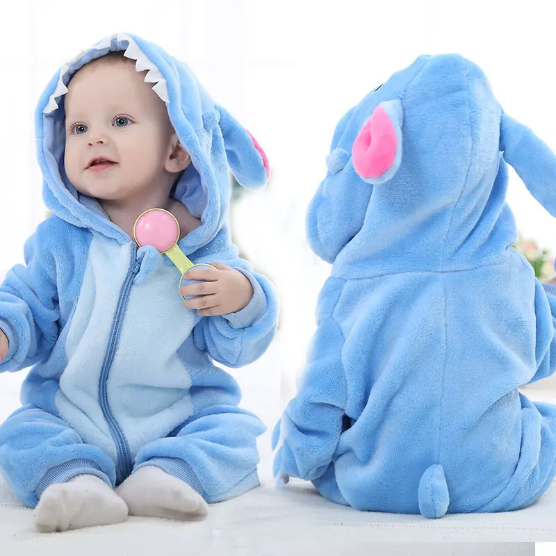 Pijama Stitch Infantil e Adulto