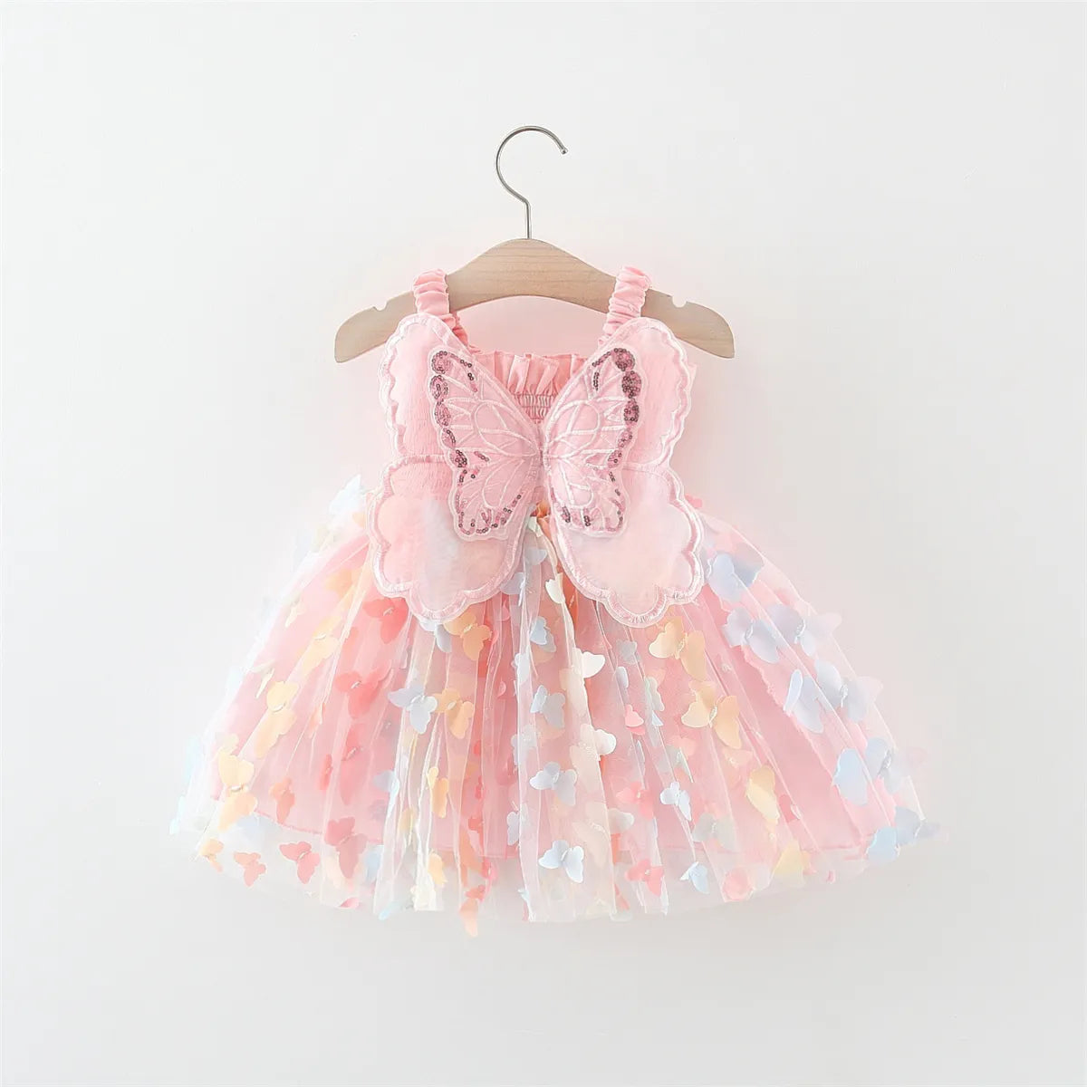 Vestido Infantil e Adulto Asinha Rosa